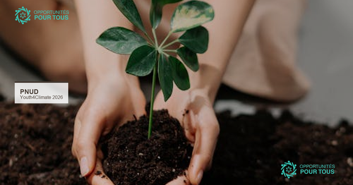 Youth4Climate Call for Solutions 2026 – Jusqu&rsquo;à 30 000 $ pour votre solution climatique