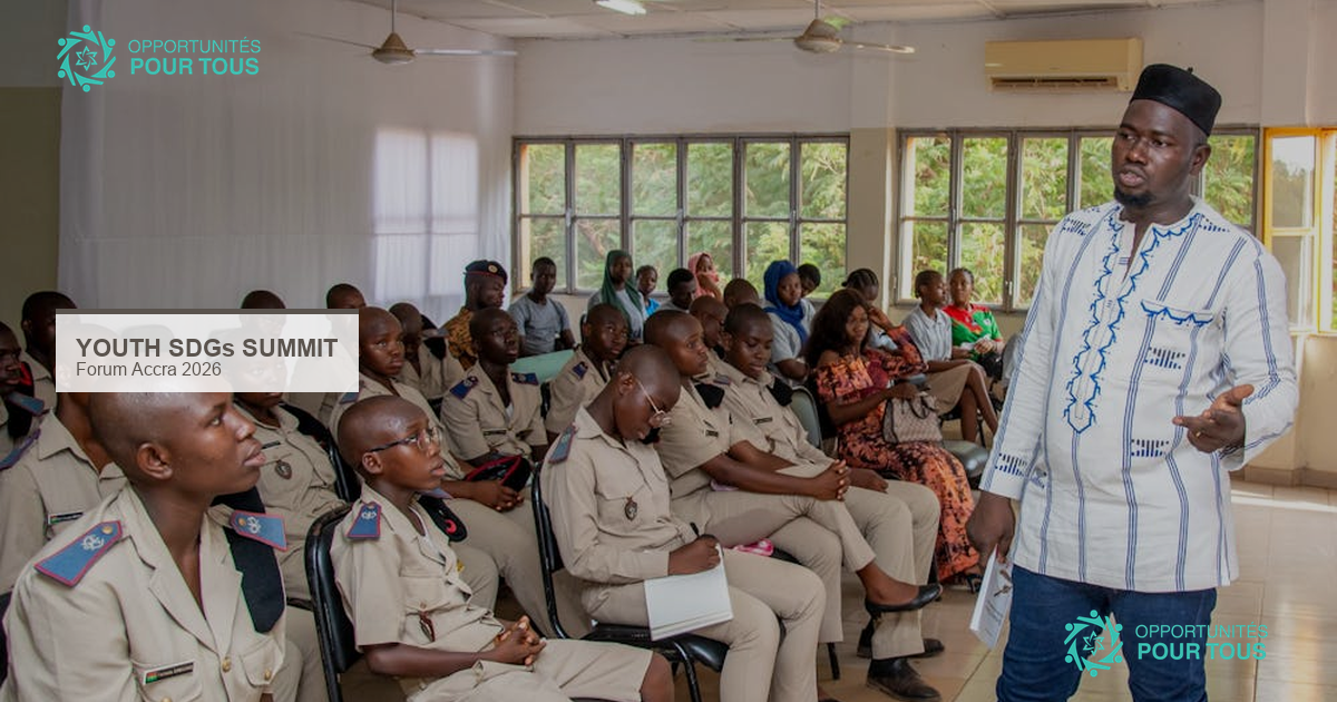 Youth SDGs Summit 2026 – Forum des jeunes leaders à Accra, Ghana