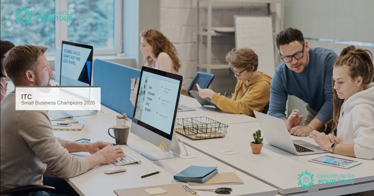 Concours Small Business Champions 2026 – IA et Commerce International