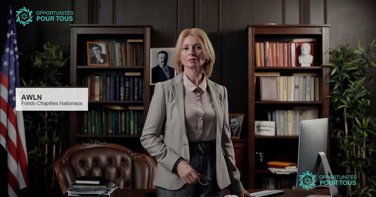 AWLN – Appel à projets : Fonds des Chapitres Nationaux 2026 (jusqu&rsquo;à 10 000 USD)