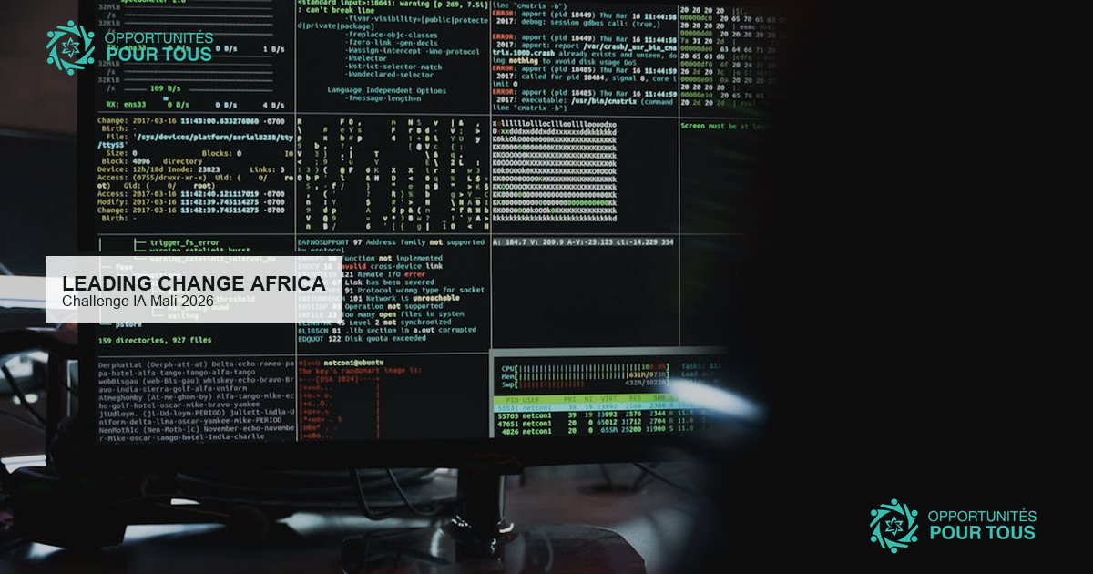 Challenge IA 2026 – Leading Change Africa : 1 000 000 FCFA à gagner (Mali, Burkina Faso, Côte d&rsquo;Ivoire)