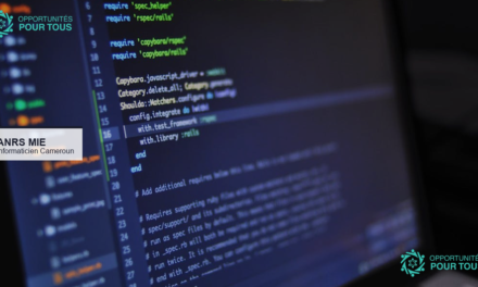ANRS MIE Cameroun recrute un(e) Informaticien(ne) – Yaoundé