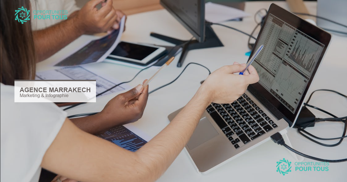 Agence de communication Marrakech recrute Chef de projet Marketing & Infographiste