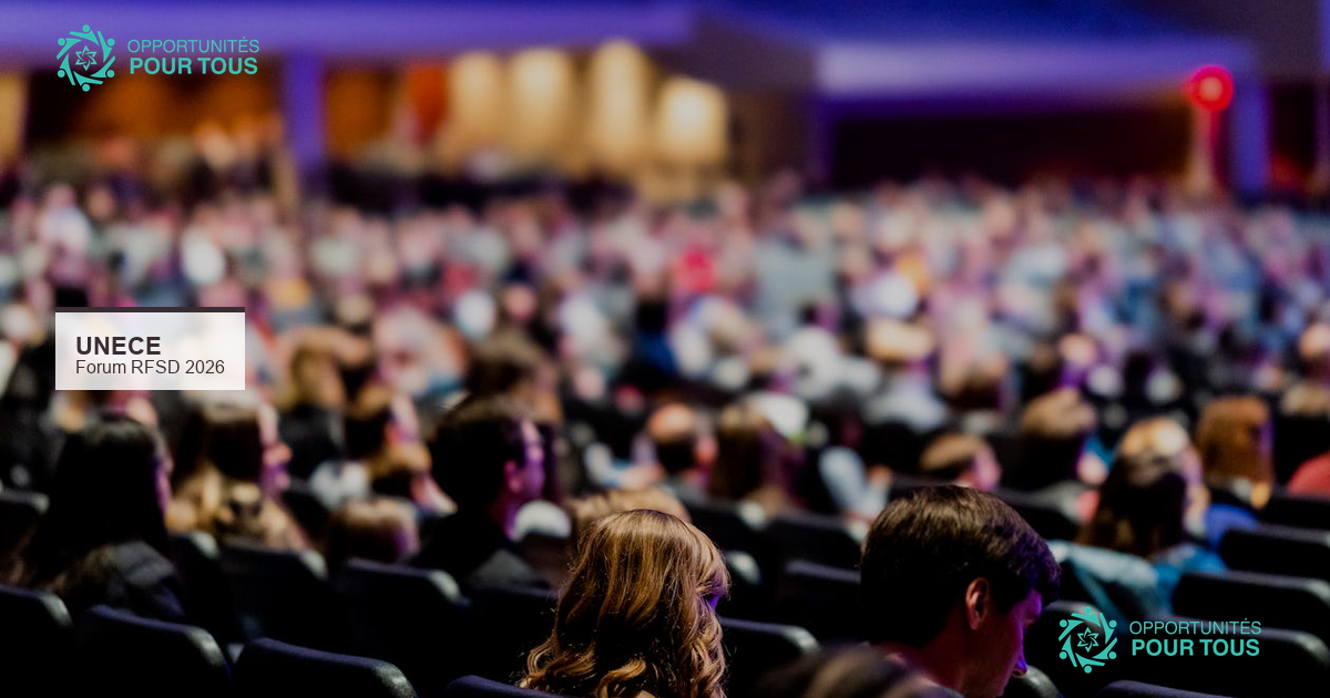 UNECE – Forum régional pour le développement durable RFSD 2026 (21-22 avril, Genève)