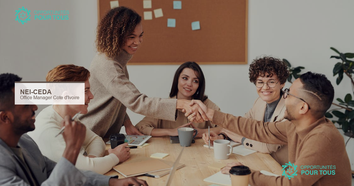 Offre d’emploi – Office Manager & Coordinateur Logistique | NEI-CEDA, Côte d&rsquo;Ivoire