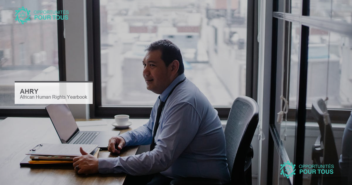 African Human Rights Yearbook : appel à contributions académiques (articles et études de cas)