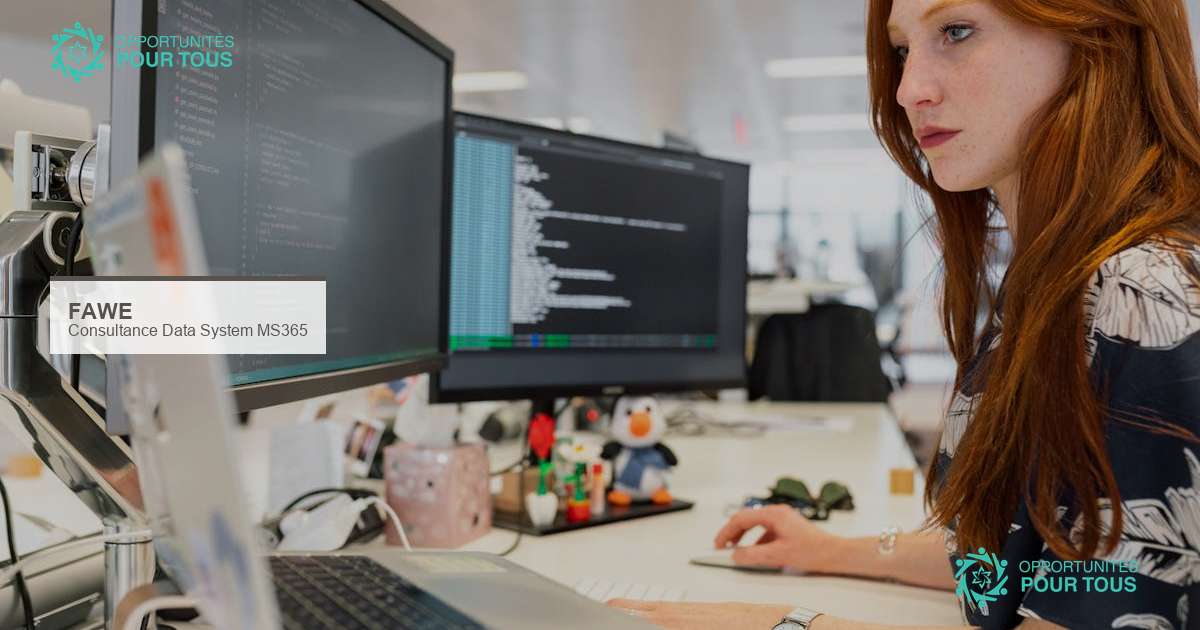 FAWE recrute un consultant pour un système de gestion de données MS365 (6 mois)