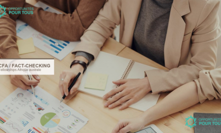 Fellowships fact-checking en Afrique australe : formation, mentorat et allocation