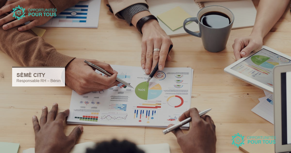 Sèmè City recrute un Responsable des Ressources Humaines au Bénin