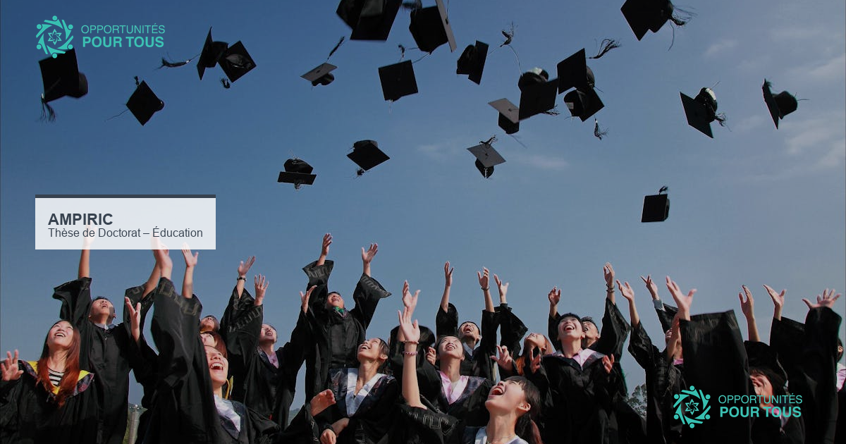 Thèse de Doctorat AMPIRIC : formation des enseignants et recherche pour l&rsquo;éducation (3 ans, rémunéré)