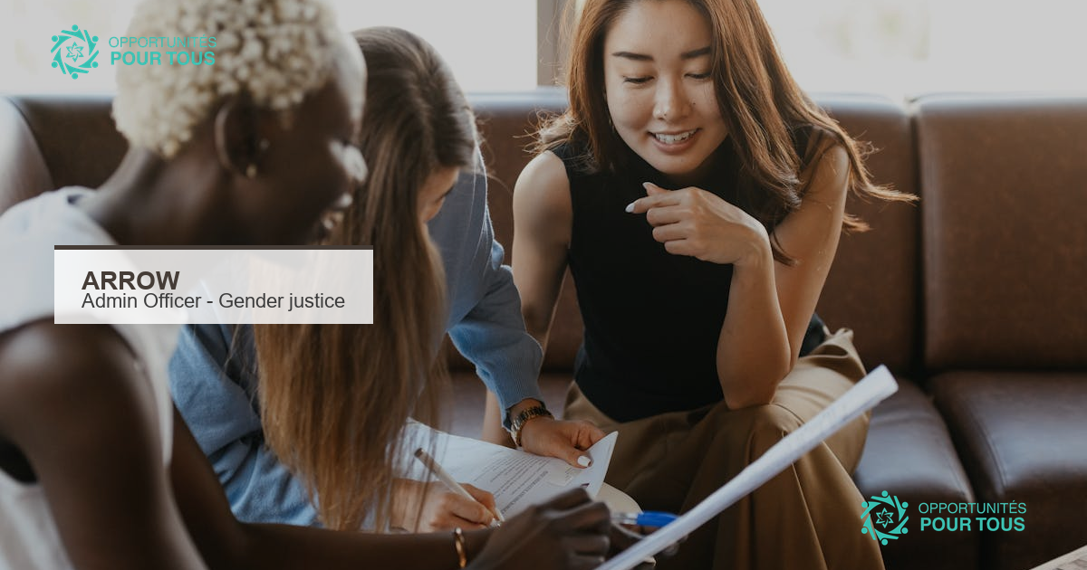 ARROW recrute un(e) Admin Officer pour l&rsquo;égalité et la justice de genre