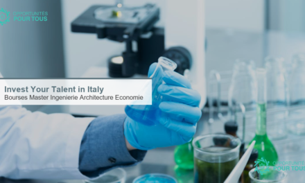 Invest Your Talent in Italy 2026-2027 : bourses de Master en Italie pour 23 pays prioritaires