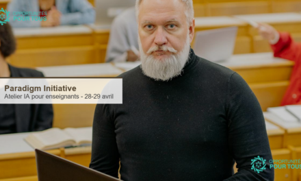 Paradigm Initiative : atelier gratuit TIC et IA pour enseignants les 28 et 29 avril 2026