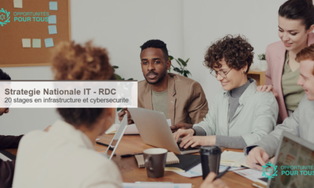 RDC : 20 stages en infrastructure et cybersecurite dans le cadre de la Strategie Nationale Infrastructure Talent