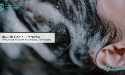 UNJDB Parakou : 10 bourses de formation en esthetique, coiffure et savonnerie pour les jeunes du Borgou