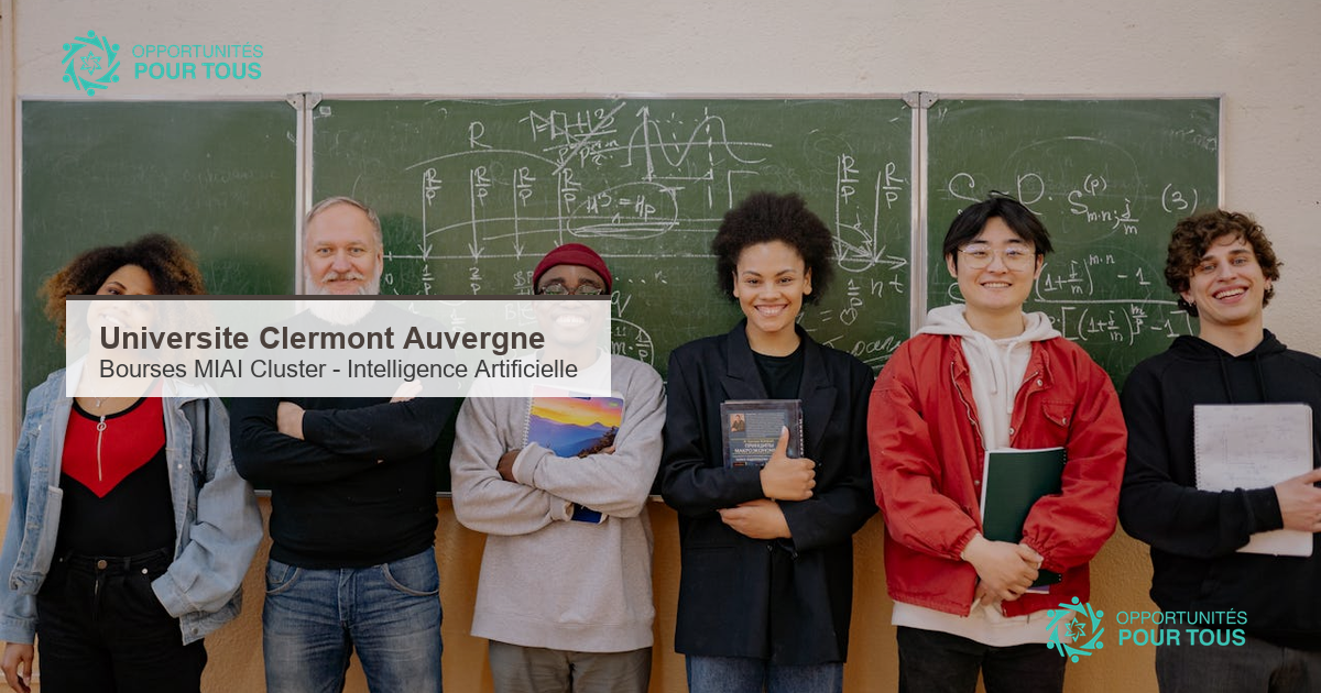 Universite Clermont Auvergne : bourses d&rsquo;excellence MIAI Cluster en Intelligence Artificielle (4000 a 8000 euros)