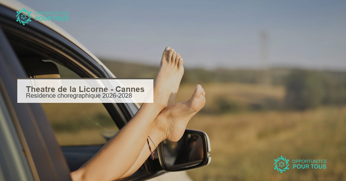 Theatre de la Licorne – Cannes : appel a projet pour une residence choregraphique 2026-2028