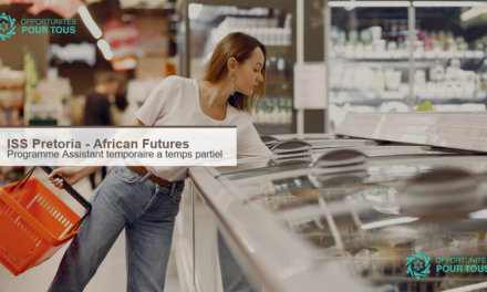 Institute for Security Studies (ISS Pretoria) recrute un Programme Assistant a temps partiel pour le programme African Futures