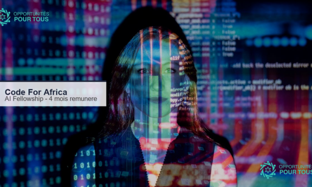 Code For Africa : AI Fellowship remunere de 4 mois pour batir des solutions IA ethiques en Afrique