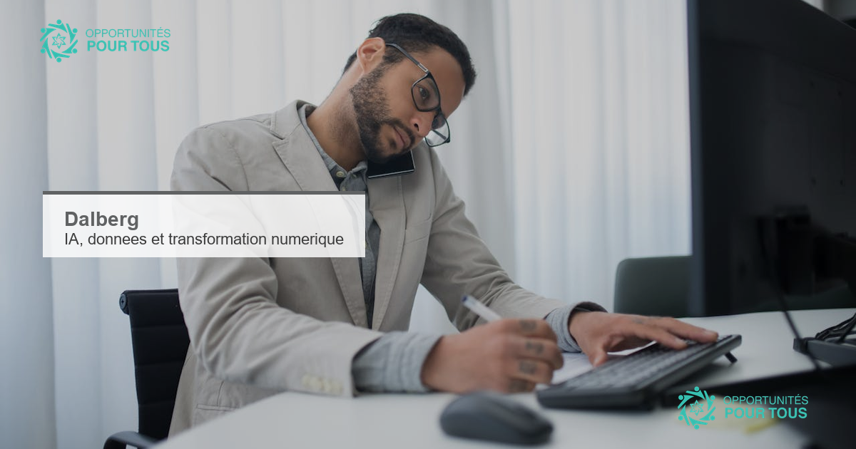 Dalberg recrute : un poste a l&rsquo;intersection de l&rsquo;IA, de la donnee et de la transformation numerique pour l&rsquo;Afrique