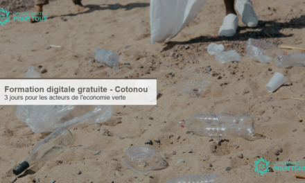 Cotonou : 3 jours de formation digitale gratuite pour les acteurs de l&rsquo;economie verte
