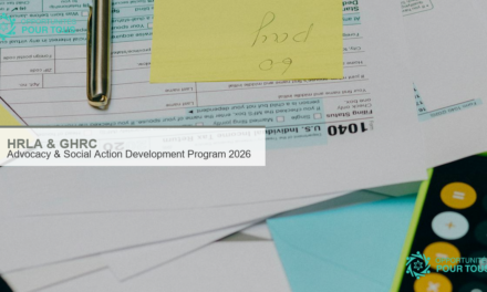 HRLA et GHRC : appel a candidatures pour l&rsquo;Advocacy & Social Action Development Program 2026 (18-35 ans)