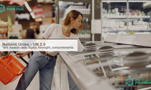 Nations Unies : 1ere edition des UN 2.0 Awards – donnees, numerique, prospective et innovation comportementale