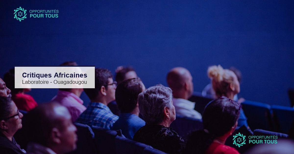 Laboratoire des Critiques Africaines 2026 : résidence à Ouagadougou