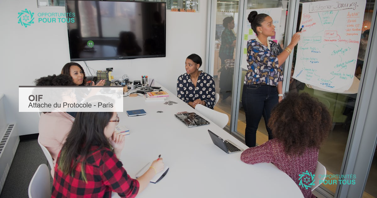 L&rsquo;OIF recrute un(e) Attaché(e) du Protocole à Paris – 47 628 euros/an