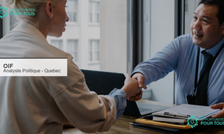 L&rsquo;OIF recrute un(e) Analyste Politique Principal(e) à Québec – 87 576 euros/an