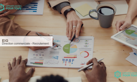 EIG recrute pour sa direction commerciale – passionnés de vente et négociation