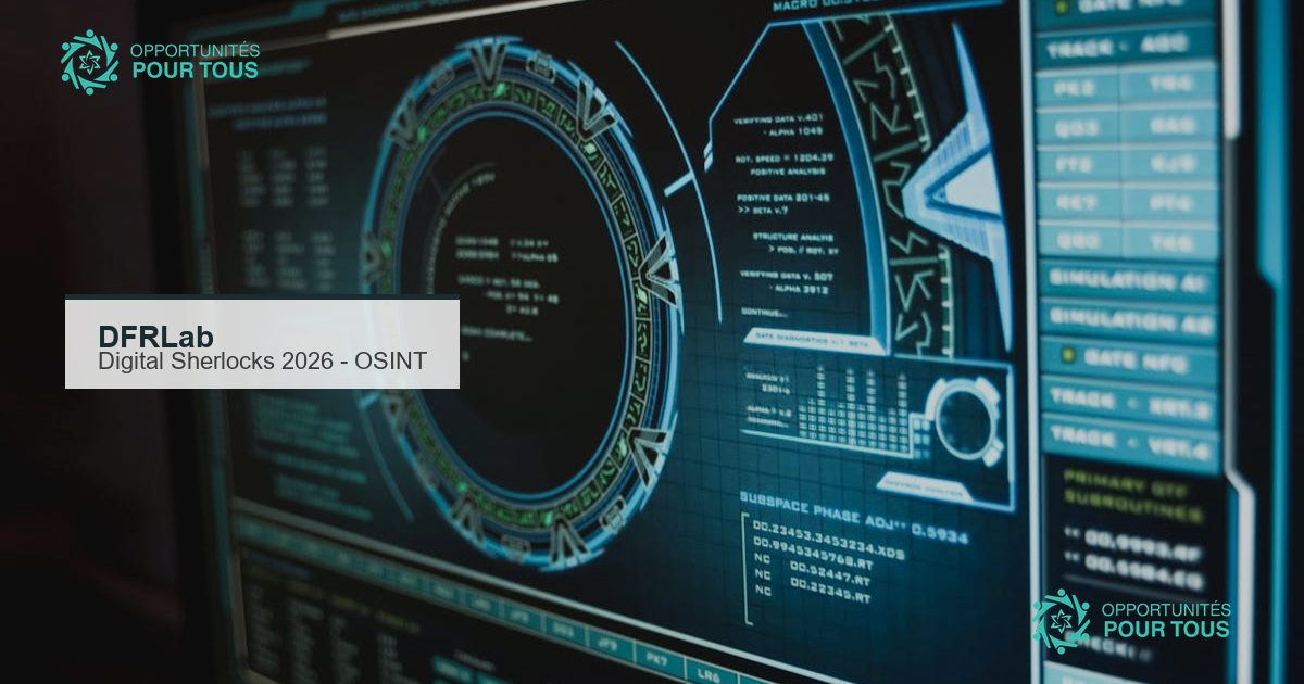 Digital Sherlocks 2026 : formation gratuite en investigation en ligne et lutte contre la désinformation