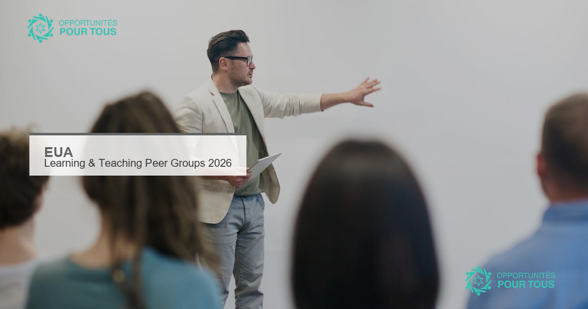 EUA : rejoignez les groupes thématiques Learning & Teaching 2026-2027 sur l&rsquo;IA et l&rsquo;innovation pédagogique