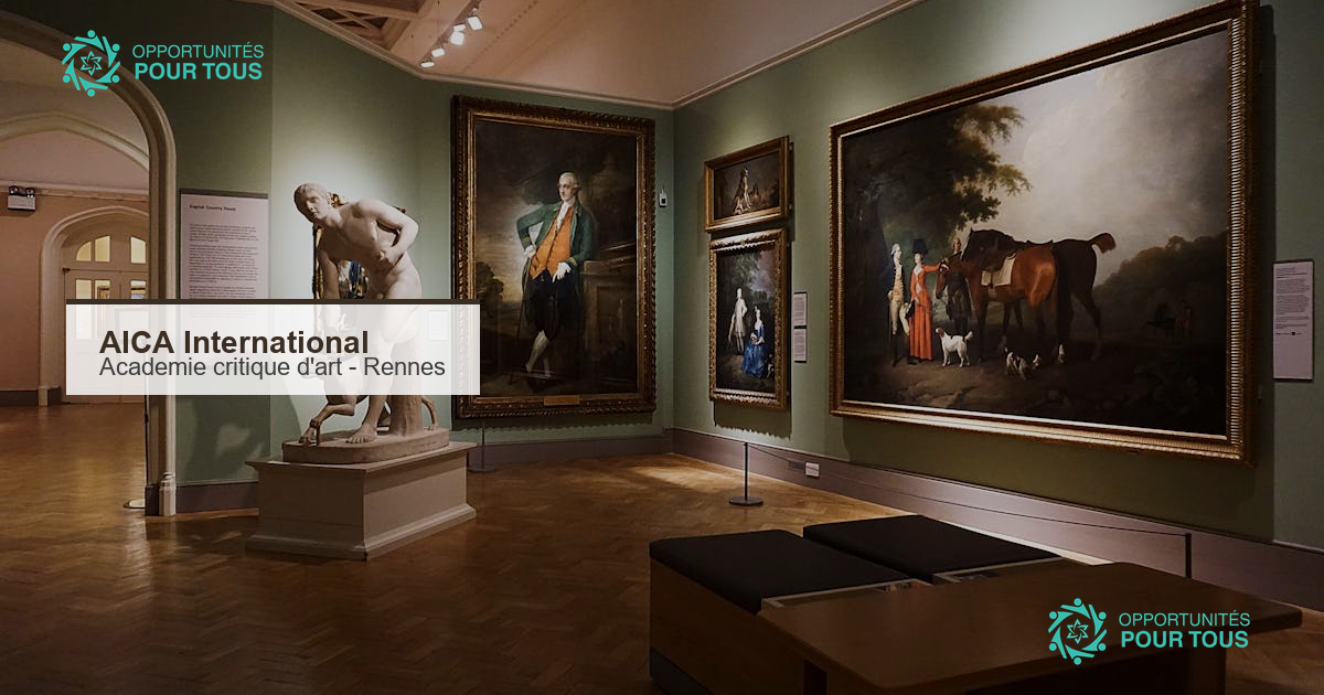 AICA Académie 2026 à Rennes : résidence tous frais payés pour jeunes critiques d&rsquo;art francophones