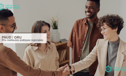 XIe Prix des Meilleures Pratiques Régionales – PNUD et Organisation des Régions Unies