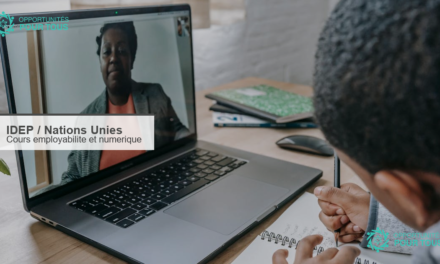 Cours en ligne IDEP : employabilité et entrepreneuriat des jeunes à l&rsquo;ère du numérique