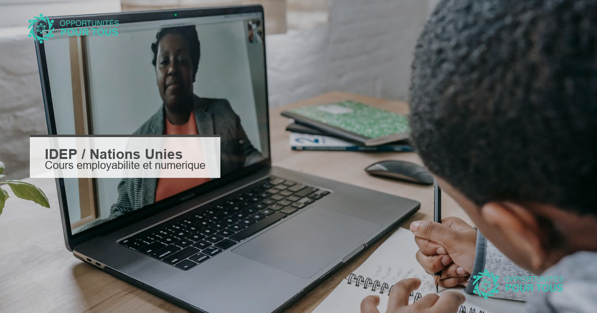 Cours en ligne IDEP : employabilité et entrepreneuriat des jeunes à l&rsquo;ère du numérique