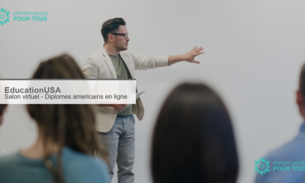 Salon Virtuel EducationUSA au Bénin : diplômes américains en ligne le 23 avril 2026