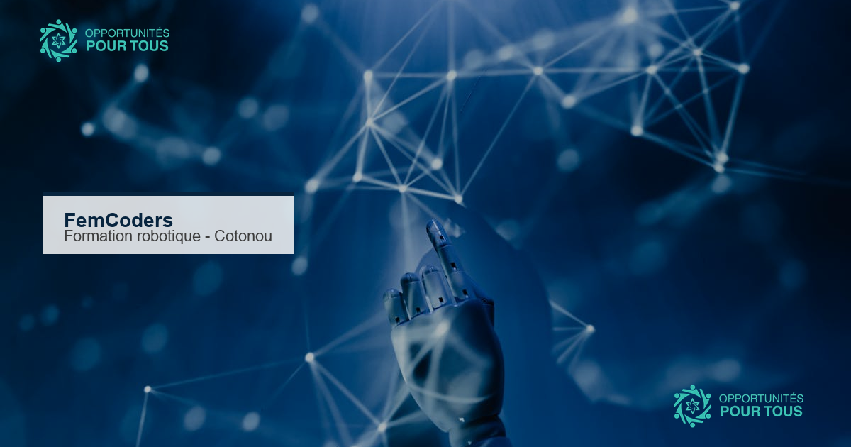 Formation robotique et programmation à Cotonou – 3 mois pour enfants, ados et jeunes adultes
