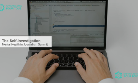 Mental Health in Journalism Summit 2026 : sommet mondial en ligne sur la santé mentale des journalistes