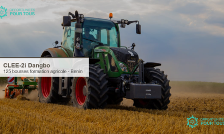 125 bourses gratuites de formation agricole au CLEE-2i de Dangbo – agroécologie, agribusiness et plus