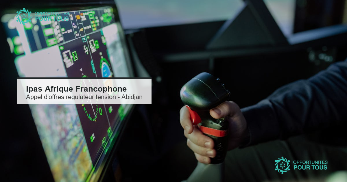 Ipas Abidjan : appel d&rsquo;offres pour fourniture et installation d&rsquo;un régulateur de tension 30 kVA