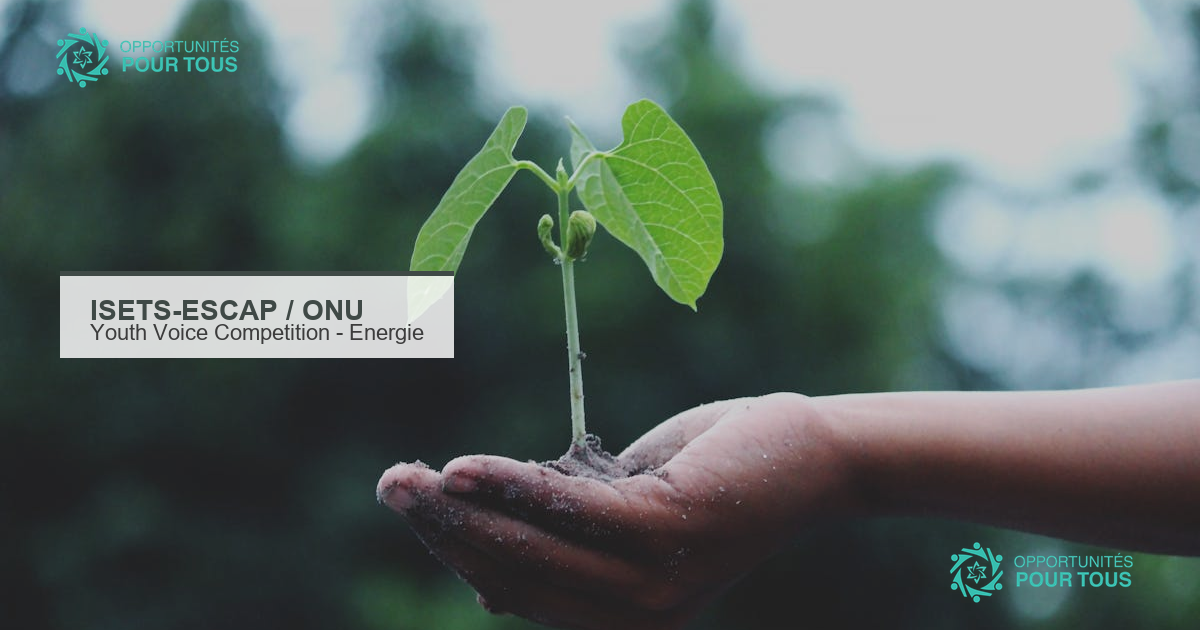 Concours mondial ISETS-ESCAP Youth Voice 2026 sur la transition énergétique