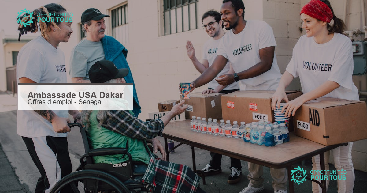 Ambassade des États-Unis à Dakar : offres d’emploi actuelles au Sénégal