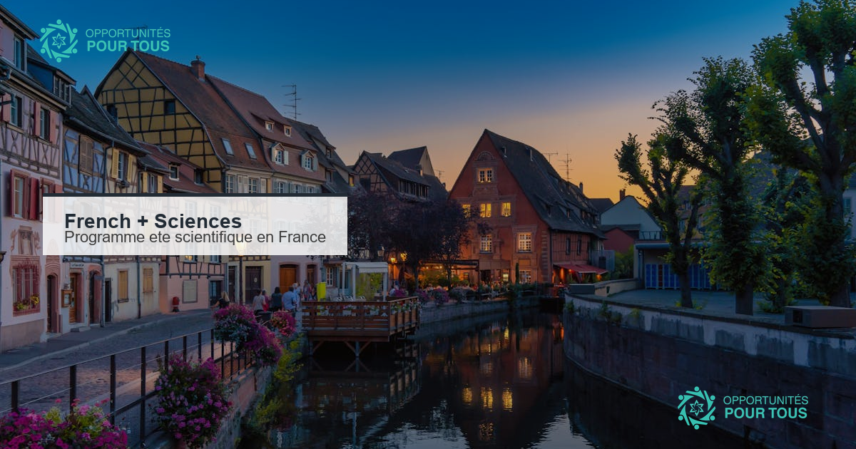 French + Sciences : programme d&rsquo;été scientifique en France avec cours de français inclus