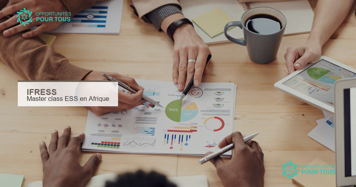 IFRESS : master class gratuite sur l&rsquo;Économie Sociale et Solidaire en Afrique le 15 avril