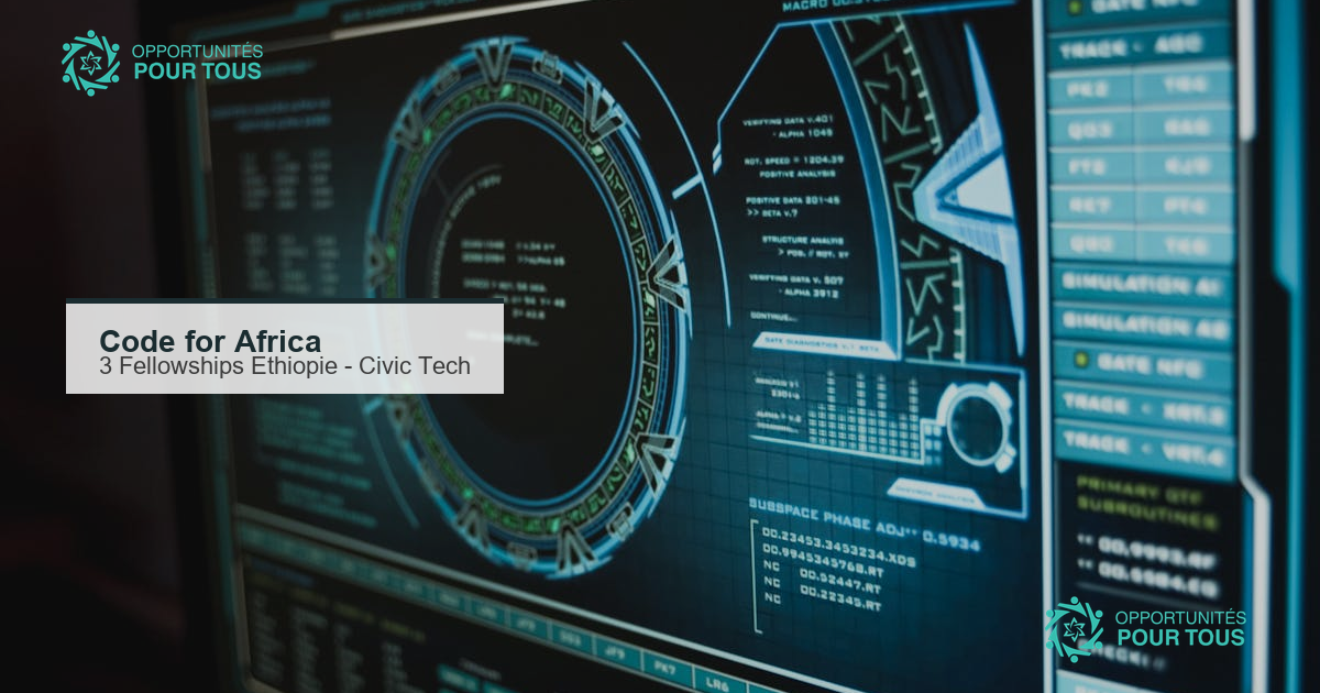 Code for Africa : 3 fellowships en Éthiopie pour l&rsquo;intégrité de l&rsquo;information et la tech civique