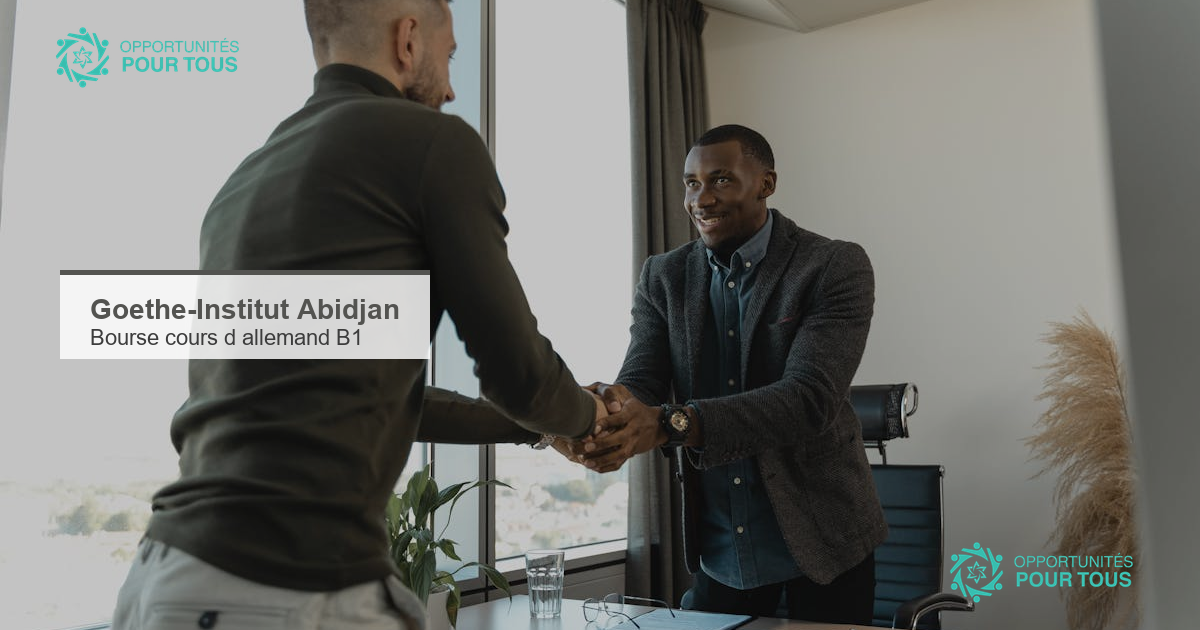 Bourse du Goethe-Institut Abidjan : cours d&rsquo;allemand B1 pour enseignants ivoiriens
