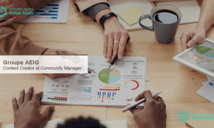 Le groupe AEIG recrute un(e) Content Creator et Community Manager à Cotonou