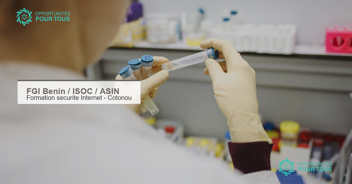 Formation gratuite en sécurité Internet à Cotonou par le FGI Bénin et l&rsquo;ASIN
